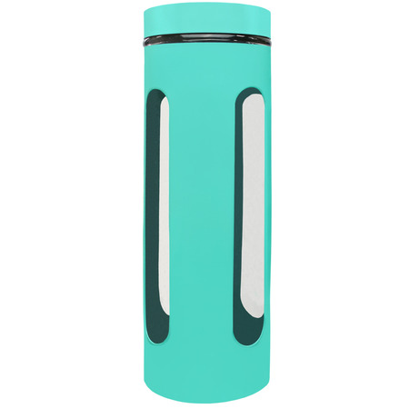 Blue Donuts Blue Donuts 60oz Stainless Steel Canister with Window - Turquoise BD3927175